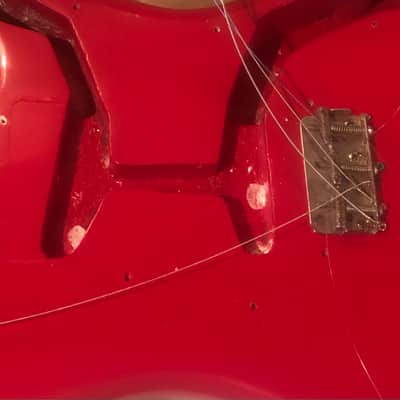 1961 Vintage Pre-CBS Fender USA Musicmaster Dakota Red Nitro True Relic 22.5” Short Scale 3/4 Guitar HSC 6.1 Lb image 18