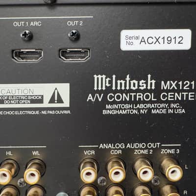 McIntosh MX121 A/V Controller Mid 2010's image 4