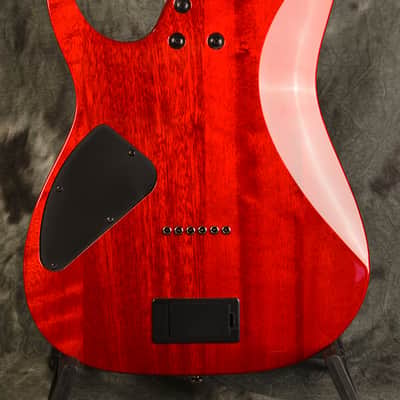Ibanez RG 6005 FE QM Quilted Maple Top Blaze Red Burst USA EMG Pickups w Hardshell Case Included image 4
