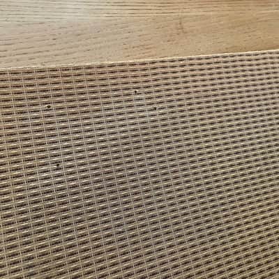 Original Vintage 1961 Wheat Brown Fender Grill Cloth *Brown Super 1961 2x10 Original Grill* image 3