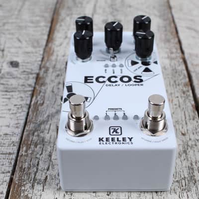 Keeley ECCOS Delay / Looper Pedal Electric Guitar Delay and Loop Effects Pedal image 9