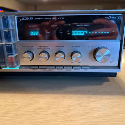 Luxman KX-101 2- Head "Suckface" Cassette Deck Full Fresh Service High Fidelity! image 6