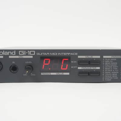 Roland GI-10 Guitar MIDI Interface MIDI Converter w/ 100-240V PSU image 2