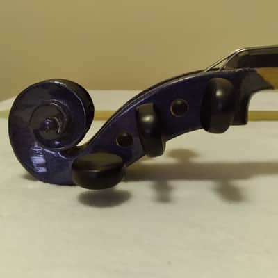 Peter Michaels 5 String Violin Viola 2004 - Blue image 8