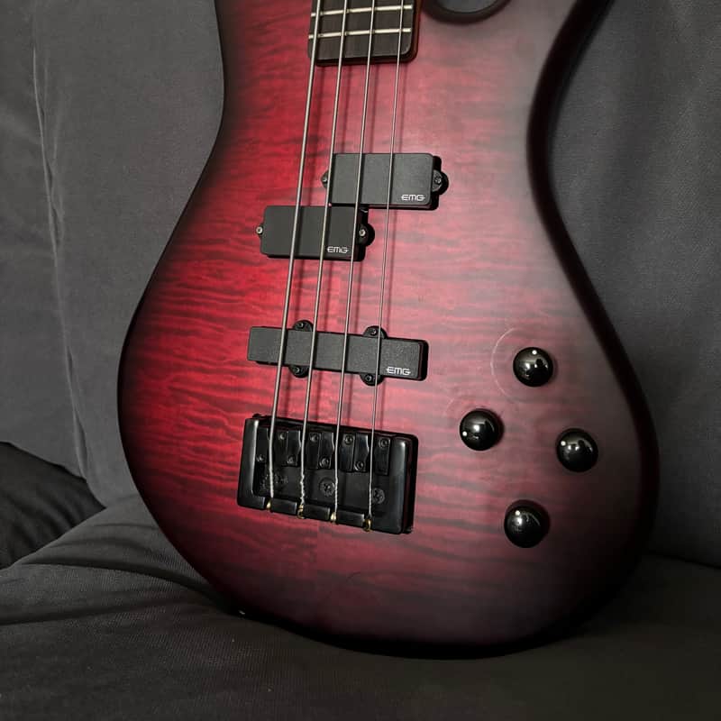 2022 – Present Spector NS Pulse II 4 Black Cherry Matte