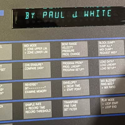 Oberheim PROMMER Prommer with clean 27C64 EPROMS! Mid 80’s - Blue image 8