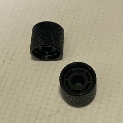 2000's Korean Ibanez S520EX S Series Guitar Black Dome Plastic Metal Knob Set Push On image 3