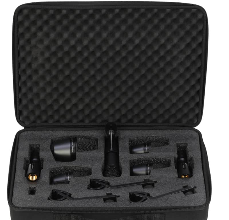 Shure Shure PGADRUMKIT7 7-piece Drum Microphone Kit 2024 - black image 1