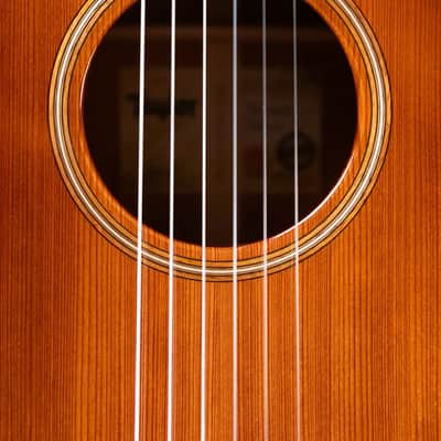 Taylor Custom Grand Concert Nylon #12941 Sinker Redwood/Figured Ironbark Acoustic/Electric Guitar with Hardshell Case image 11