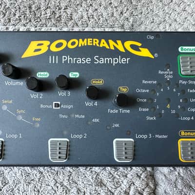 Boomerang III Phrase Sampler 2010s - Black image 5