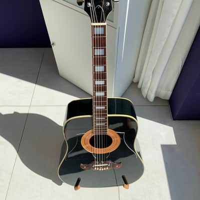 Ibanez Concord 752 "Black Beauty" | Vintage Acoustic Guitar | Japan 1976 image 7
