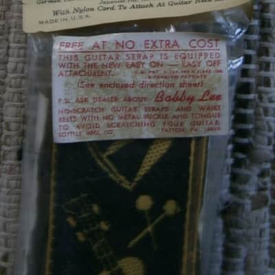Bobby Lee Folk Style 38 1960's Black and Yellow image 1