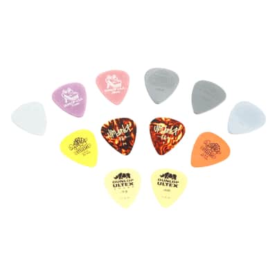 Dunlop PVP 101 Variety Picks LT/MED Players Pack 12-Pack - Set of Picks image 3