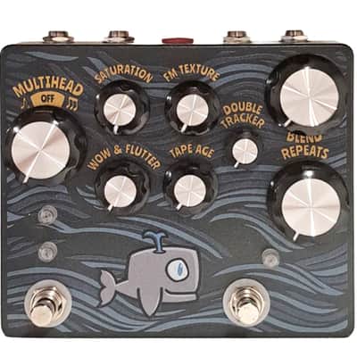 Hungry Robot The Moby Dick Multihead Stereo Tape style Delay and Multi-Effect Pedal image 1