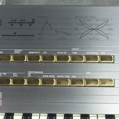 YAMAHA DX7II Centennial Digital Programmable Synthesizer in Very Good Condition image 18