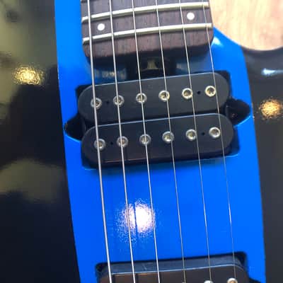 Ernie Ball Music Man John Petrucci 6 JP6 2002 Custom Black & Blue image 8