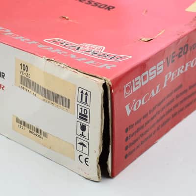 Boss VE-20 Vocal Performer With Original Box Vocal Effect Pedal H6D4390 image 15