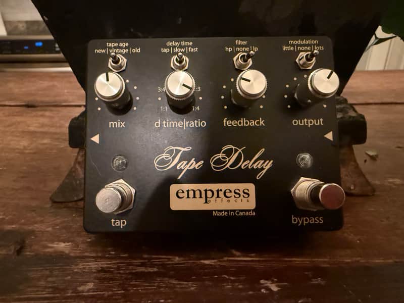Empress Effects Tape Delay 美品 Empress Tape Delay, demo by Pete Thorn - YouTube