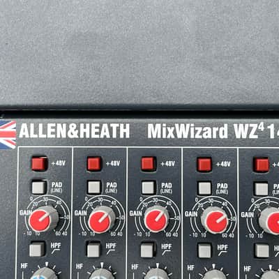 Allen & Heath MixWizard WZ4 14:4:2 14-Input 4-Group Mixer 2014 - Present - Blue image 9