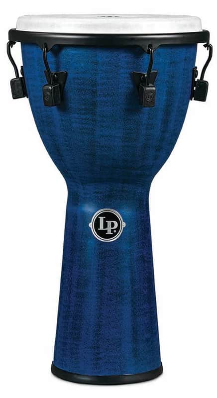 Latin Percussion World Beat FX 12-1/2″ Djembe - Blue image 1