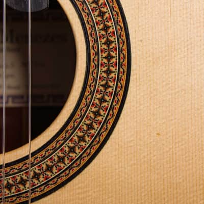 Jorge Menezes  Hermann Hauser Style Classical Guitar (2023), ser. #106, black tolex hard shell case. image 14
