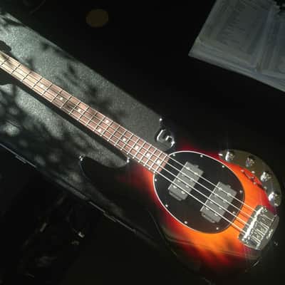 Ernie Ball Music Man StingRay 4 HH 3EQ 2015 - 2019 - Vintage Sunburst image 19