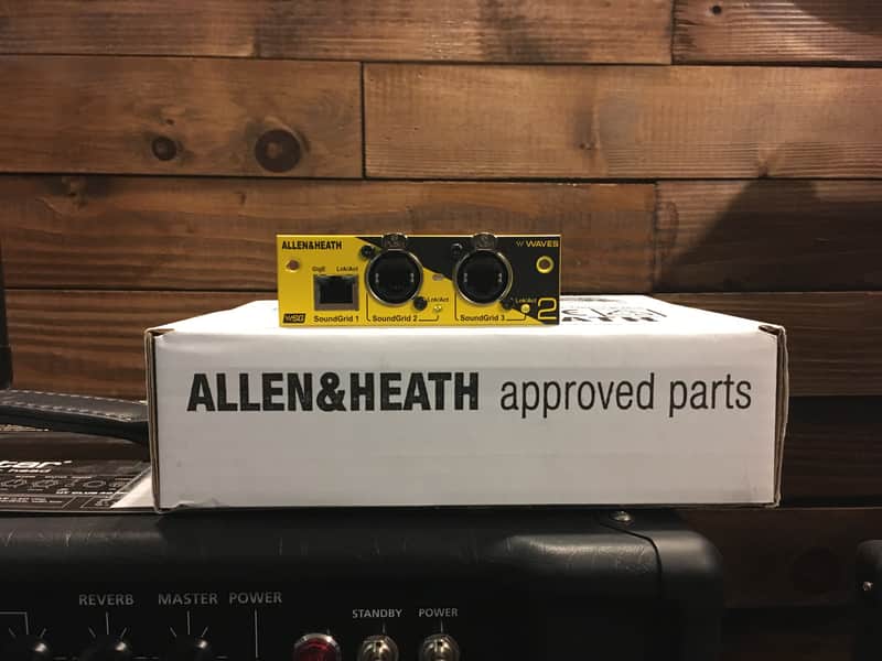 Allen & Heath M-WAVES 2-A 64 WAVES SoundGrid Card (dLive, GLD) image 1