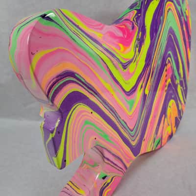 Player grade Finished Multicolor Basswood SxS body - Tele -for Fender Telecaster neck - Hardtail J2117 image 8