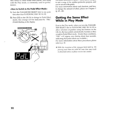 Roland GR-30 — Owners Manual User Guide Instructions — 108 Pages — USA Made image 7