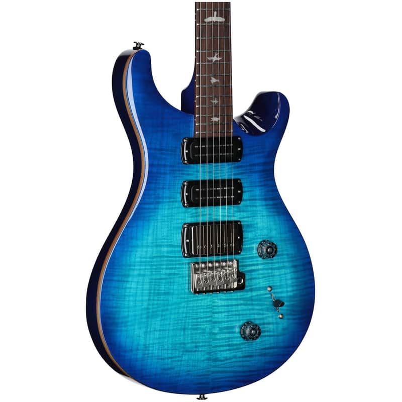 PRS Paul Reed Smith SE Studio Electric Guitar (with Gig Bag), Lake Blue image 1