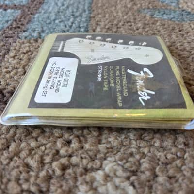Set of Vintage 1960's Fender Pedal Steel Guitar Strings in Original Packaging! Rare, Case Candy! image 2