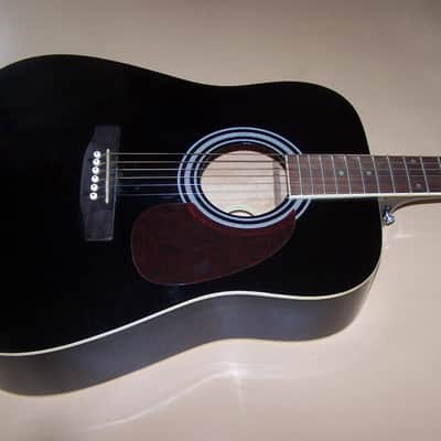 RARE Tyler Mountain TM10-BK Late 90's-2000 Acoustic Guitar VG Condition w/Gigbag image 5