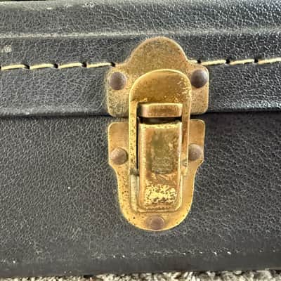 Vintage 1968 Gibson Les Paul Custom / Standard Case – 535 Orange Tolex – Excelsior/Stanford Latches image 21