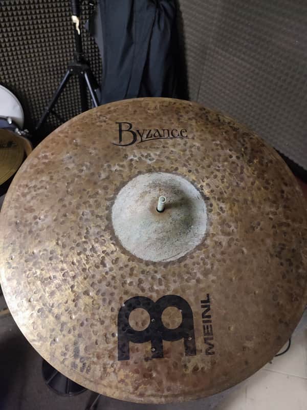 Meinl 20" Byzance Dark Raw Bell Ride 2004 - Present - Un-Lathed image 1