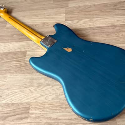 TPP Kurt Cobain "Smells Like Teen Spirit" Fender American Performer Competition Mustang Tribute - Relic Seymour Duncan image 3