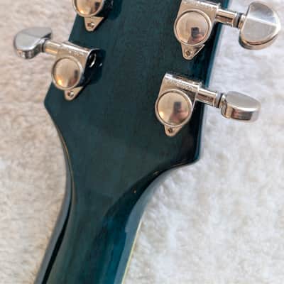 2022 Epiphone Les Paul Standard '60s Quilt Top - Transparent Blue (Flawless + 1 Scratch) image 3