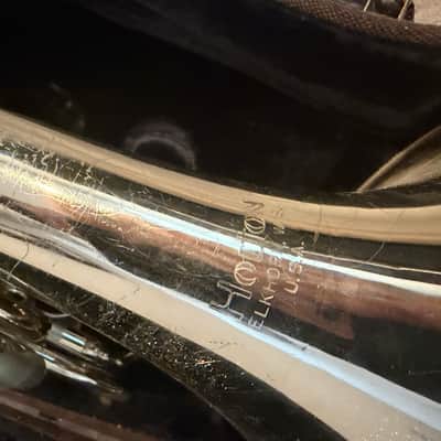 Holton H177 Farkas Professional Model Double French Horn 1975 - Clear-Lacquered Nickel-Silver image 2