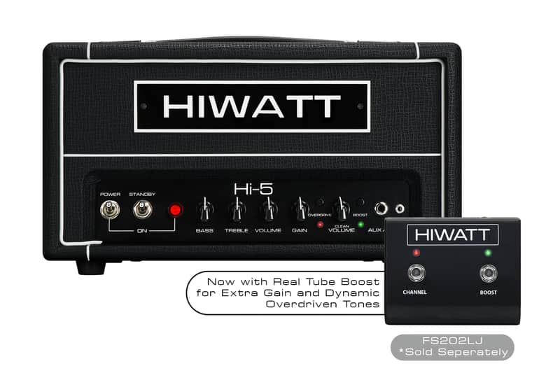 Hiwatt Hi-5 - 5-Watt Tube Guitar Head - Authorized Dealer image 1