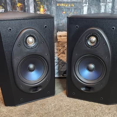 Polk Polk Audio f/x 500i (Black) Dipole/bipole surround speakers 90s  - Black image 4