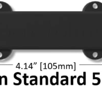 Bartolini 57CBJD-L1 J-Bass 5-String American Std. Classic Bass Dual-In-line Coil Bridge image 10