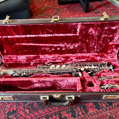 Yamaha Yamaha YSS-875S Custom Silver Soprano Saxophone - Silver Mid 1990s - Silver image 2