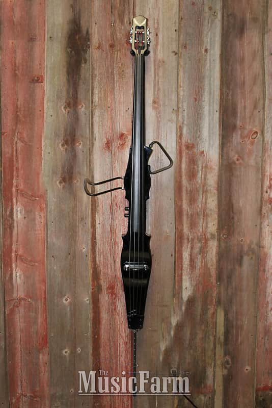 Dean PACE CONTRA CBK 4 String Upright Electric Bass Guitar Black with Gig Bag image 1