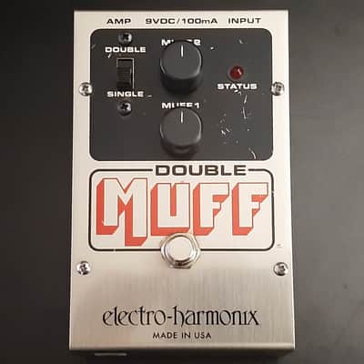 1990s-Early 2000s - Electro-Harmonix Double Muff Fuzz / Overdrive 2000s - Black / Red / Gray image 3
