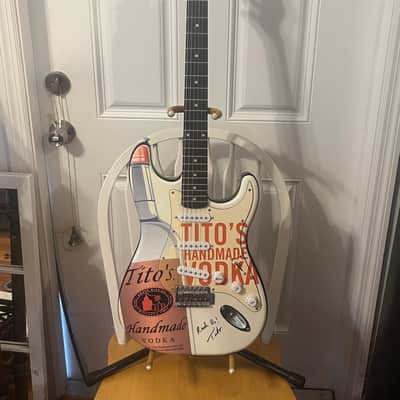 Silvertone Tito’s Vodka Promotional Electric Guitar - 2010s - Like New! image 2