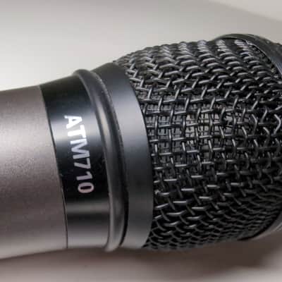 Audio-Technica ATM710 Handheld Cardioid Condenser Microphone 2010s - Black image 3