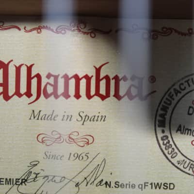 Brand New Alhambra 10 Premier Nylon String Classical Guitar image 6