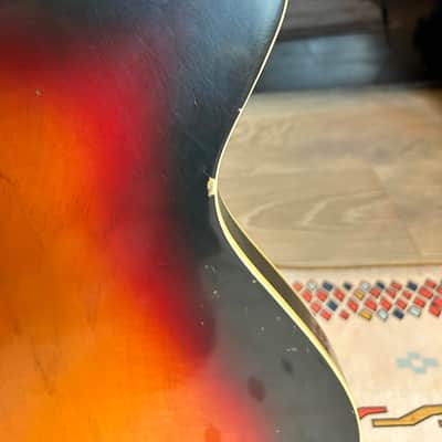 Vintage Mosrite Combo Bass 1960s Hollowbody image 9