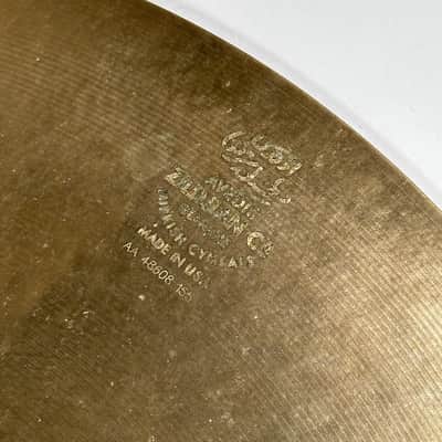 Zildjian 14" A Custom Hi-Hats Set Top & Bottom image 18