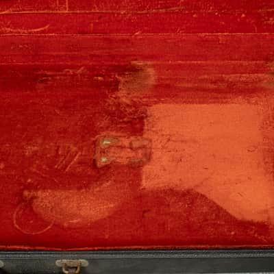 Fender - Multi-Fit Bass Hardshell Case - Black Tolex & Orange Plush Interior - VINTAGE image 9