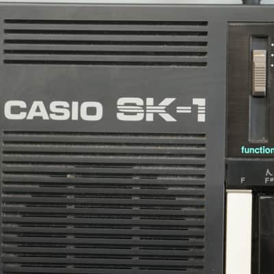 Casio SK-1 Sampling Keyboard Vintage Lofi Portable Polyphonic Sampler image 6